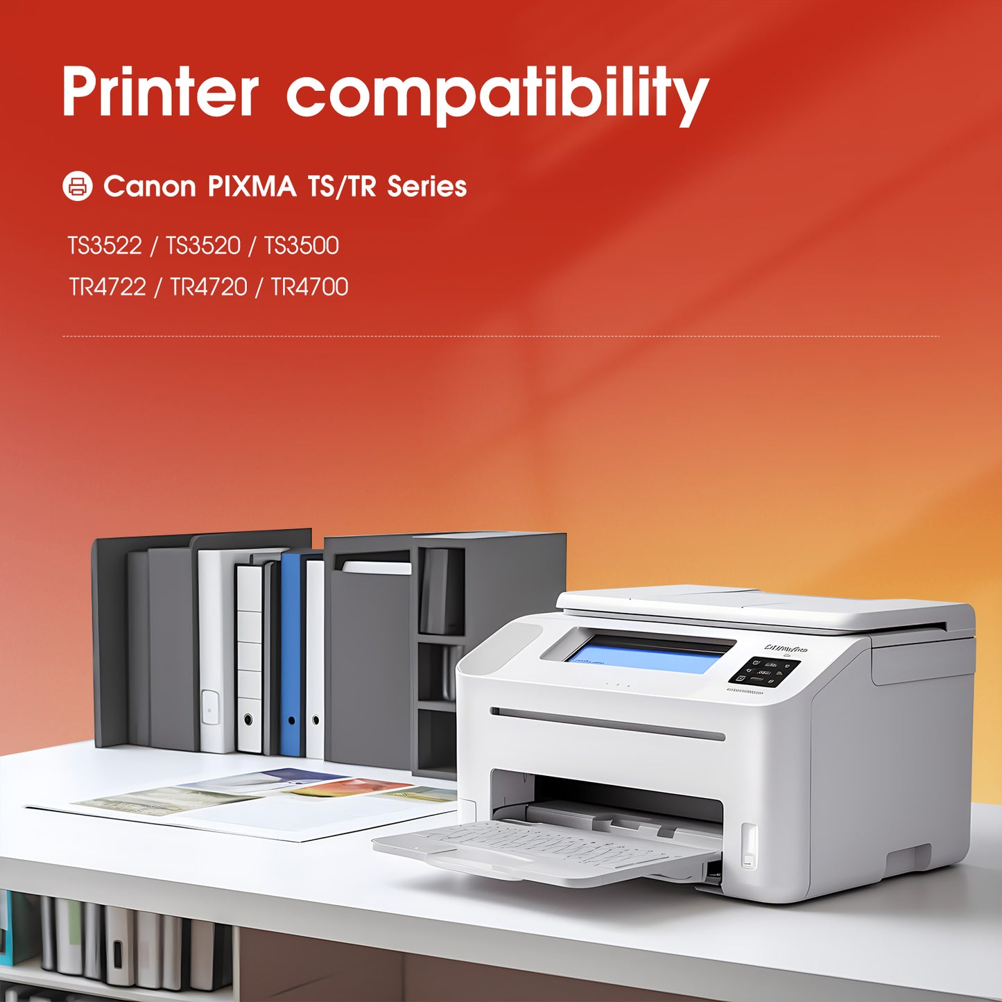 PG275XL Ink Cartridge for Canon ink 275 and 276 for PG275 and CL276 Canon Printer Ink for Canon PIXMA TS3522 TS3520 TS3500 TR4722 TR4720 TR4700 Printer