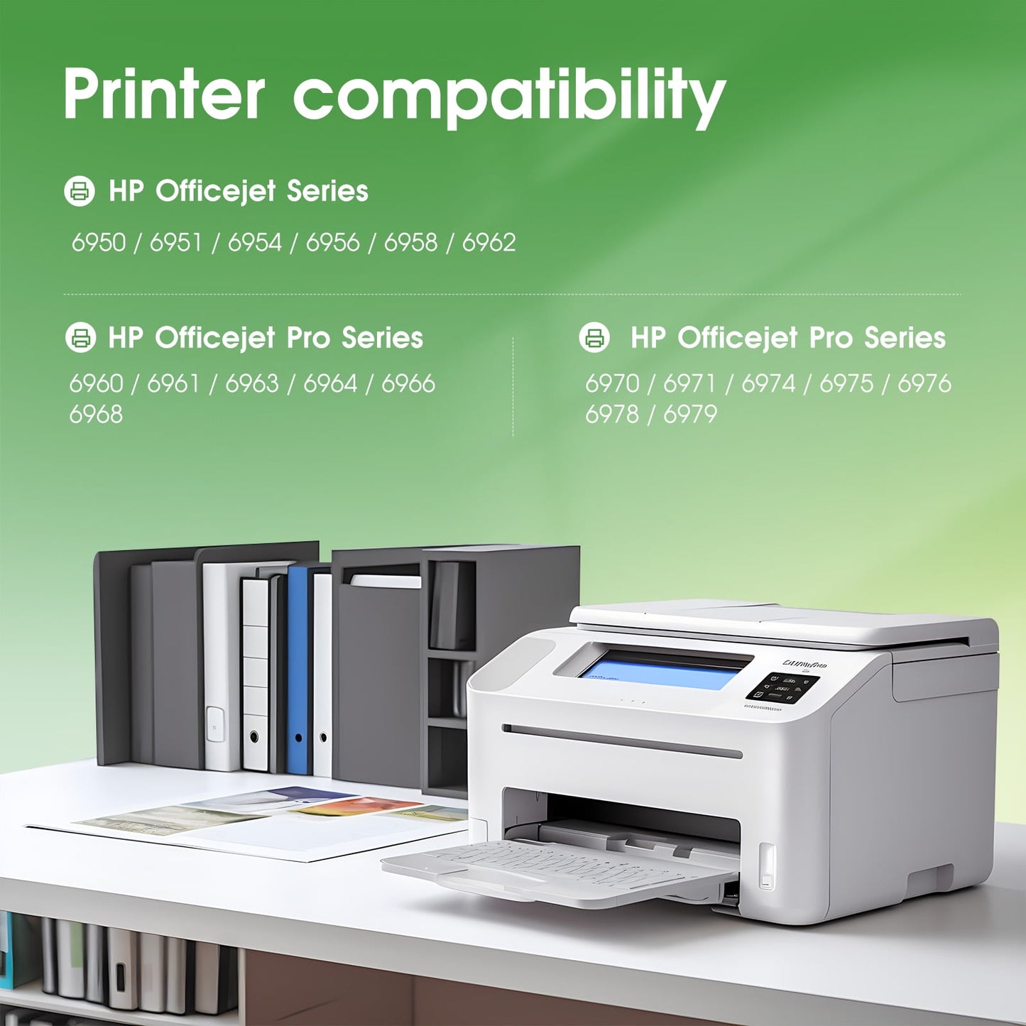 902XL Ink Cartridges Compatible for HP 902 Ink Cartridges High Yield Combo Pack (4-Pack)