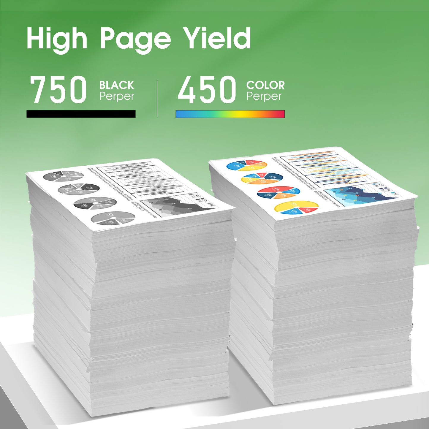 65 Ink Cartridges for 65XL Ink Cartridges Black and Color, 2 Pack