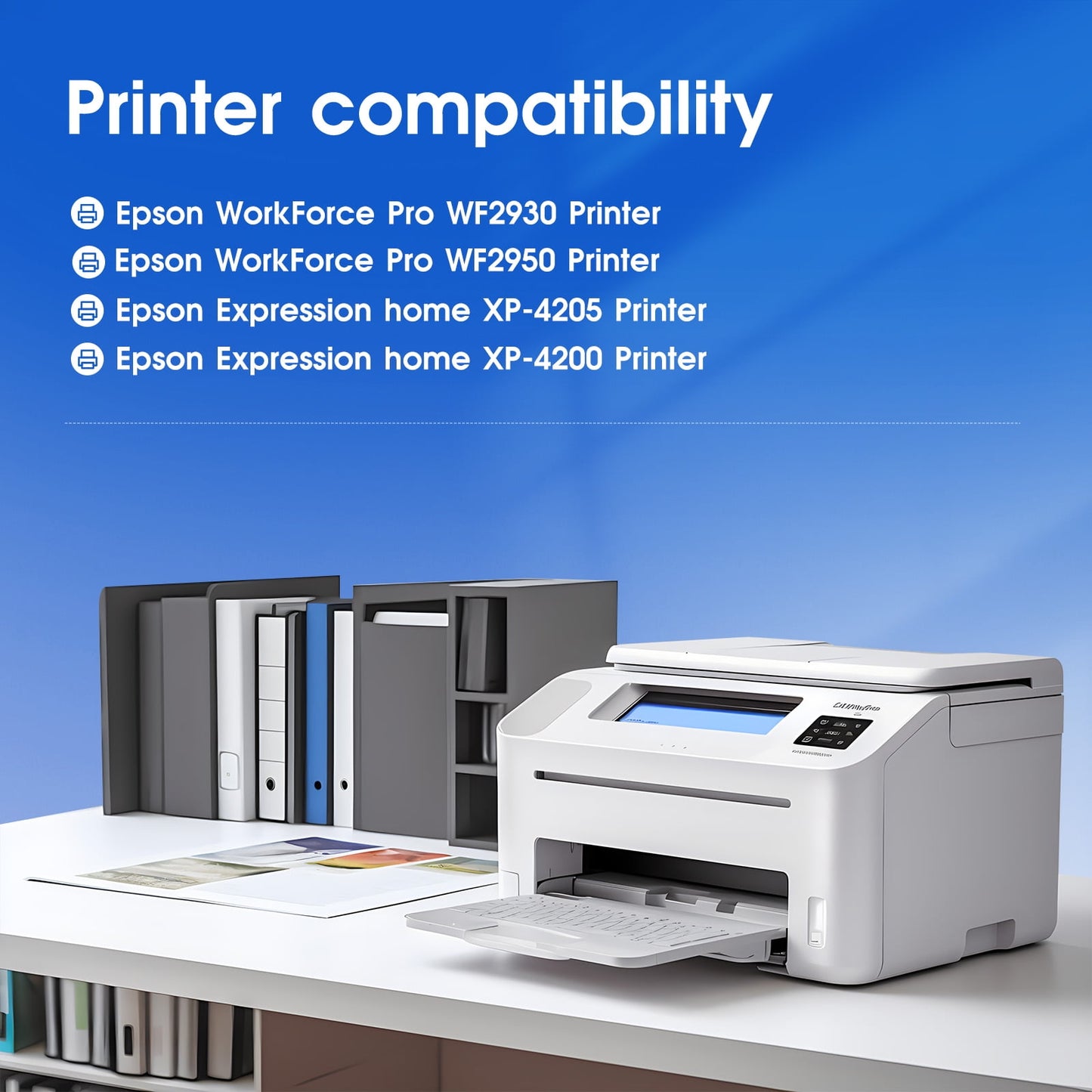 232XL Ink Cartridges for Epson 232 Ink Cartridges for Epson Workforce WF-2930 WF-2950 Expression XP-4205 XP-4200 Printer (5-Pack)